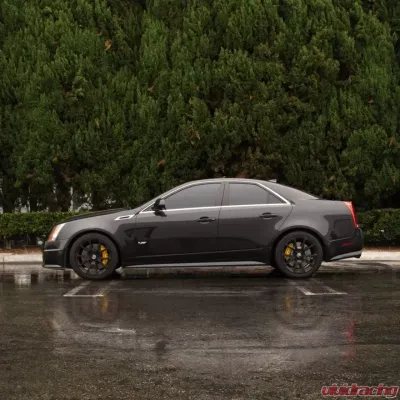 Street Aero Cross Faded Side Skirt Splitter Set Cadillac CTS-V Sedan 2009-2015 - s-ssa-cad-002-cf-s81.5