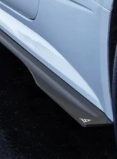 Street Aero Cross Faded Side Skirt Splitter Set Cadillac CTS-V Coupe 2008-2015                                     - s-ssa-cad-001-cf-s81.5 - Image 10