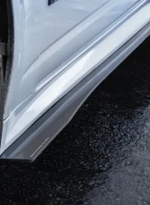 Street Aero Cross Faded Side Skirt Splitter Set Cadillac CTS-V Coupe 2008-2015                                     - s-ssa-cad-001-cf-s81.5 - Image 11