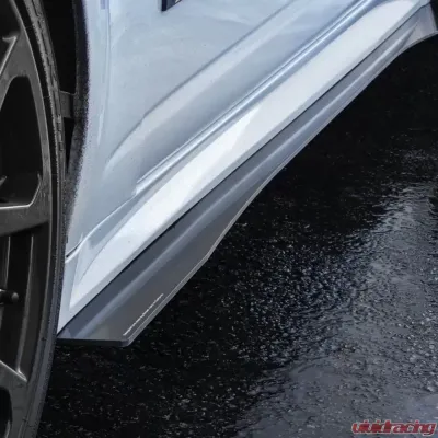 Street Aero Cross Faded Side Skirt Splitter Set Cadillac CTS-V Coupe 2008-2015 - s-ssa-cad-001-cf-s81.5