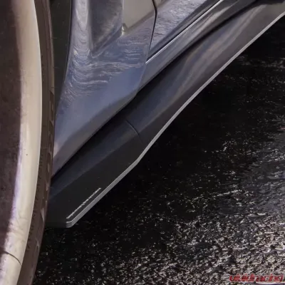 Street Aero Cross Faded Side Skirt Splitter Set Chevrolet Corvette C6 2005-2013 - s-ssa-chv-006-cf-s76