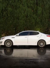 Street Aero Cross Faded Side Skirt Splitter Set Kia Optima 2011-2015                                     - s-ssa-kia-002-cf-s80 - Image 8