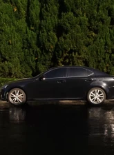 Street Aero Cross Faded Side Skirt Splitter Set Lexus IS350 2006-2013                                     - s-ssa-lex-004-cf-s79 - Image 8