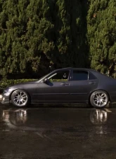 Street Aero Cross Faded Side Skirt Splitter Set Lexus IS300 2001-2005                                     - s-ssa-lex-003-cf-s75 - Image 8