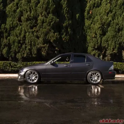 Street Aero Cross Faded Side Skirt Splitter Set Lexus IS300 2001-2005 - s-ssa-lex-003-cf-s75