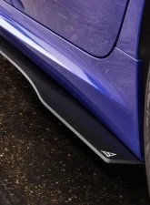Street Aero Cross Faded Side Skirt Splitter Set BMW M340i G20 2020                                     - s-ssa-bmw-008-cf-s82.5c - Image 10