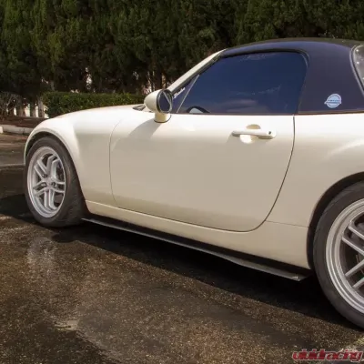 Street Aero Cross Faded Side Skirt Splitter Set Mazda Miata MX-5 2006-2008 - s-ssa-maz-001-cf-s63c
