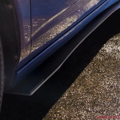 Street Aero Cross Faded Side Skirt Splitter Set Acura RSX 2002-2006 - s-ssa-acu-002-cf-s69.5