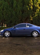 Street Aero Cross Faded Side Skirt Splitter Set Acura RSX 2002-2006                                     - s-ssa-acu-002-cf-s69.5 - Image 8