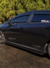 Street Aero Cross Faded Side Skirt Splitter Set Honda Civic SI Sedan - Mugen 2012-2015                                     - s-ssa-hon-007-cf-s75 - Image 9