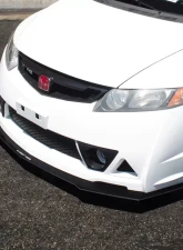 Street Aero Front Splitter Honda Civic Sedan w/ Mugen Front Bumper 2006-2011                                     - s-fsa-hon-11 - Image 2