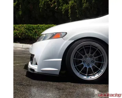 Street Aero Front Splitter Honda Civic Sedan w/ Mugen Front Bumper 2006-2011 - s-fsa-hon-11