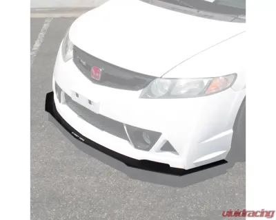 Street Aero Front Splitter Honda Civic Sedan w/ Mugen Front Bumper 2006-2011 - s-fsa-hon-11