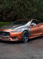 Street Aero Front Splitter Infiniti Q60S 2017-2022                                     - s-fsa-inf-12 - Image 4