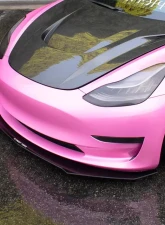 Street Aero Front Splitter Tesla Model 3 2017-2023                                     - s-fsa-tes-01 - Image 2