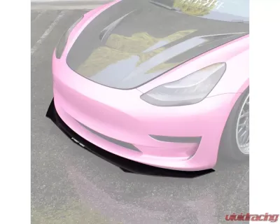 Street Aero Front Splitter Tesla Model 3 2017-2023 - s-fsa-tes-01