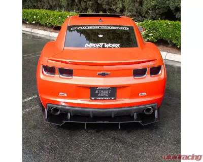 Street Aero Rear Diffuser Chevrolet Camaro 2SS w/ Dual Exhaust 2010-2013 - s-rda-chv-07-e1