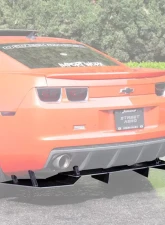 Street Aero Rear Diffuser Chevrolet Camaro 2SS w/ Dual Exhaust 2010-2013                                     - s-rda-chv-07-e1 - Image 4
