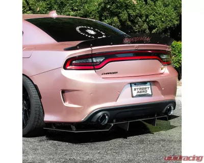 Street Aero Rear Diffuser Dodge Charger Scat Pack 2015-2023 - s-rda-dge-06-e1