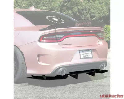 Street Aero Rear Diffuser Dodge Charger Scat Pack 2015-2023 - s-rda-dge-06-e1