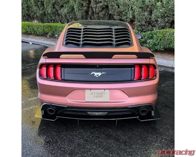 Street Aero Rear Diffuser Ford Mustang w/ EcoBoost 2018-2022 - s-rda-frd-08-e1