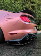 Street Aero Rear Diffuser Ford Mustang w/ EcoBoost 2018-2022                                     - s-rda-frd-08-e1 - Image 4