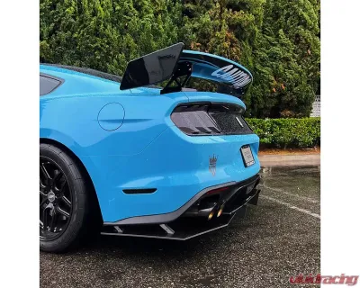 Street Aero Rear Diffuser Ford Mustang GT w/ Performance Package 2018-2023 - s-rda-frd-15-e1