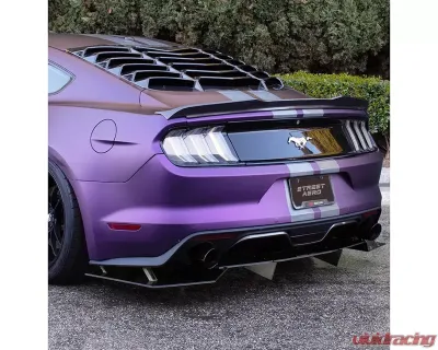 Street Aero Rear Diffuser Ford Mustang GT Premium 2015-2017 - s-rda-frd-16-e1