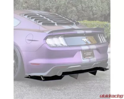 Street Aero Rear Diffuser Ford Mustang GT Premium 2015-2017 - s-rda-frd-16-e1