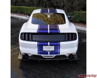 Street Aero Rear Diffuser Ford Mustang V6 2015-2017 - s-rda-frd-17-e1