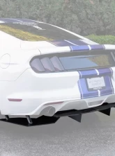 Street Aero Rear Diffuser Ford Mustang V6 2015-2017                                     - s-rda-frd-17-e1 - Image 4