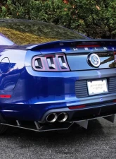Street Aero Rear Diffuser Ford Mustang Shelby GT500 2013-2014                                     - s-rda-frd-18-e1 - Image 2