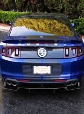 Street Aero Rear Diffuser Ford Mustang Shelby GT500 2013-2014                                     - s-rda-frd-18-e1 - Image 3