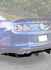Street Aero Rear Diffuser Ford Mustang Shelby GT500 2013-2014                                     - s-rda-frd-18-e1 - Image 4
