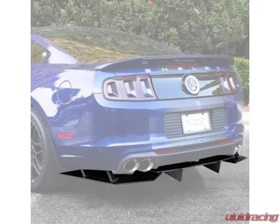 Street Aero Rear Diffuser Ford Mustang Shelby GT500 2013-2014 - s-rda-frd-18-e1