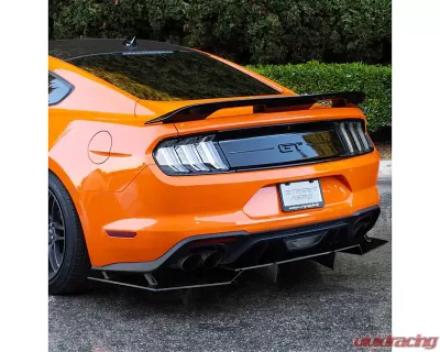 Street Aero Rear Diffuser Ford Mustang GT 2018-2023 - s-rda-frd-19-e1