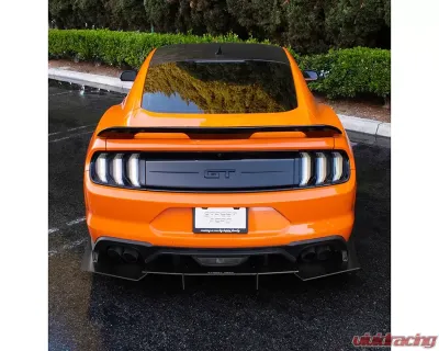 Street Aero Rear Diffuser Ford Mustang GT 2018-2023 - s-rda-frd-19-e1