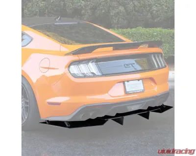 Street Aero Rear Diffuser Ford Mustang GT 2018-2023 - s-rda-frd-19-e1