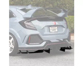 Street Aero Rear Diffuser Honda Civic Type-R 2017-2023