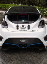 Street Aero Rear Diffuser Hyundai Veloster Turbo 2012-2017                                     - s-rda-hyn-02-e1 - Image 3
