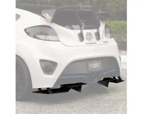 Street Aero Rear Diffuser Hyundai Veloster Turbo 2012-2017