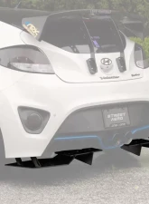 Street Aero Rear Diffuser Hyundai Veloster Turbo 2012-2017                                     - s-rda-hyn-02-e1 - Image 4