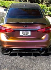 Street Aero Rear Diffuser Infiniti Q50 2018-2022                                     - s-rda-inf-07-e1 - Image 3