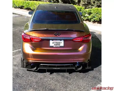 Street Aero Rear Diffuser Infiniti Q50 2018-2022 - s-rda-inf-07-e1
