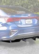 Street Aero Rear Diffuser Kia Forte GT-Line 2020-2022                                     - s-rda-kia-03-e1 - Image 4