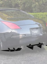Street Aero Rear Diffuser Nissan 350Z 2003-2009                                     - s-rda-nis-12-e1 - Image 4