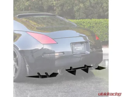 Street Aero Rear Diffuser Nissan 350Z 2003-2009 - s-rda-nis-12-e1