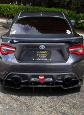 Street Aero Rear Diffuser Toyota 86 2017-2021                                     - s-rda-toy-03-e1 - Image 3