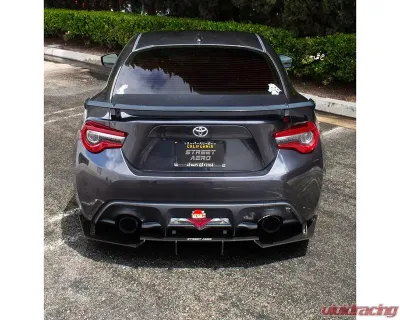 Street Aero Rear Diffuser Toyota 86 2017-2021 - s-rda-toy-03-e1