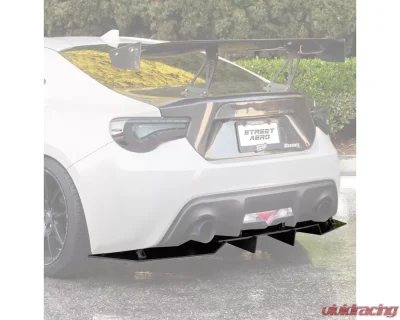 Street Aero Rear Diffuser Scion FRS | Subaru BRZ 2013-2021 - s-rda-tss-02-e1